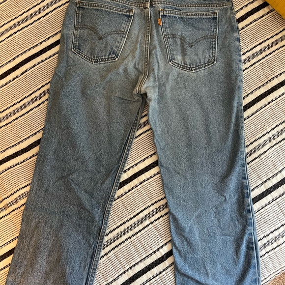 Levi's Light Blue Straight Leg Jeans for Men - Picture 4 of 9